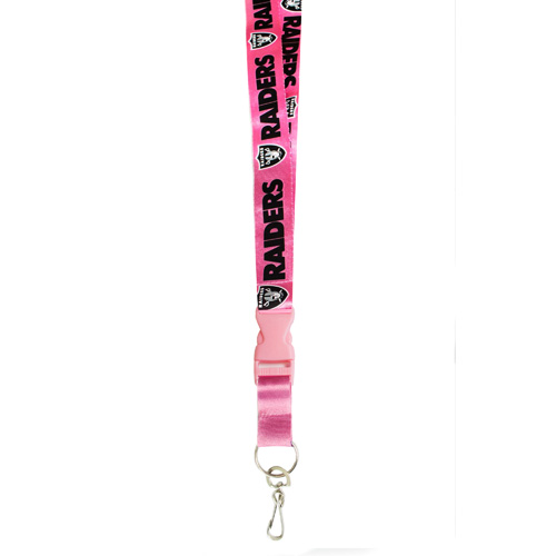 NFL Las Vegas Raiders - Pink Lanyard