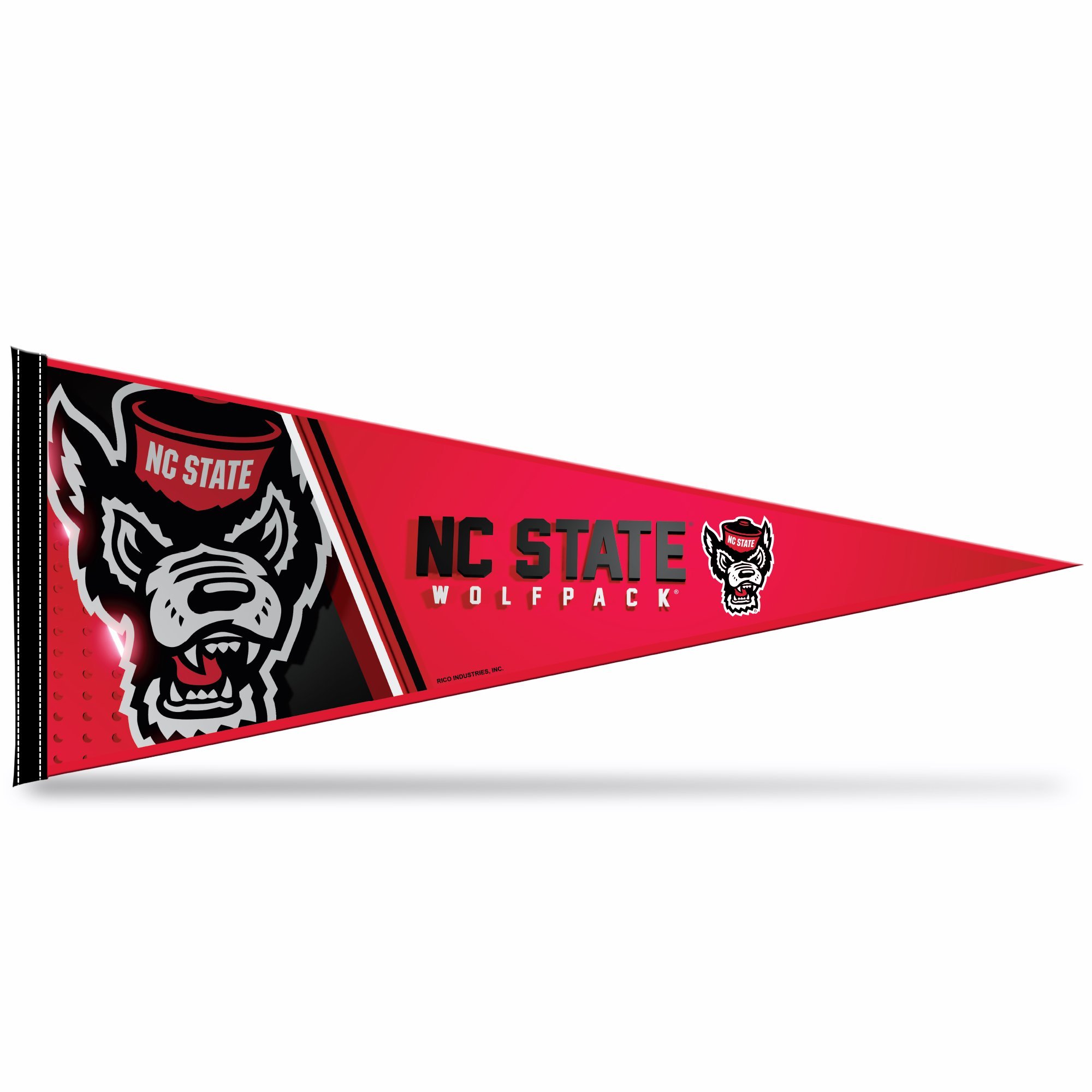 NC State Wolfpack Rico All Over Logo Trifold Wallet