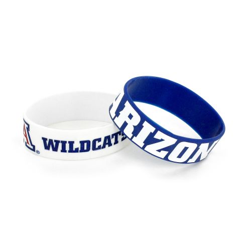 ARIZONA WILDCATS 2-PK SILICONE BRACELET