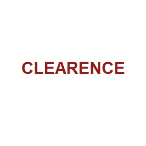 CLEARANCE