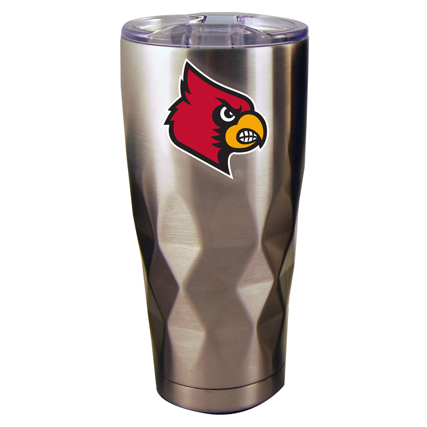 47278 Louisville Cardinals Crystal Thick Diamond Shaped 